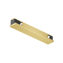 TR/EU-5722-SB SHINE Прямой электрический соединитель для рельсы 48 В 1F, матовая латунь 120x19x17 мм