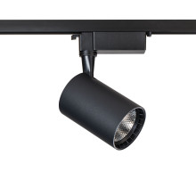 VESTA TR003-1-10W3K-S-B (12W) Прожектор для 1F трека, черный LED 10W 850Lm 3000K H147 D78mm MAYTONI