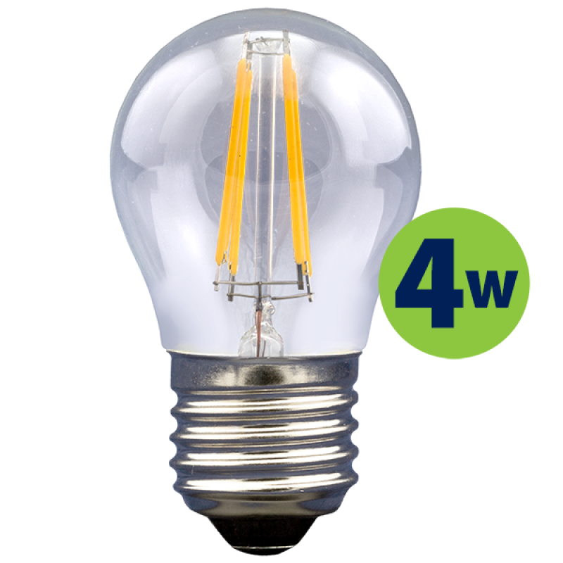 70212 (70202) G45 LED FILAMENT FL-G45 4W 400lm 360...