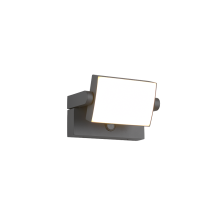 246869142 KANSAS Уличный светильник, цвет антрацит С СЕНСОРОМ LED 10Вт 1000лм, 3000К В100х200мм IP54