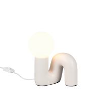 R56821076 QUINN Настольная лампа, белый цвет, 1xG9 H215mm TRIO