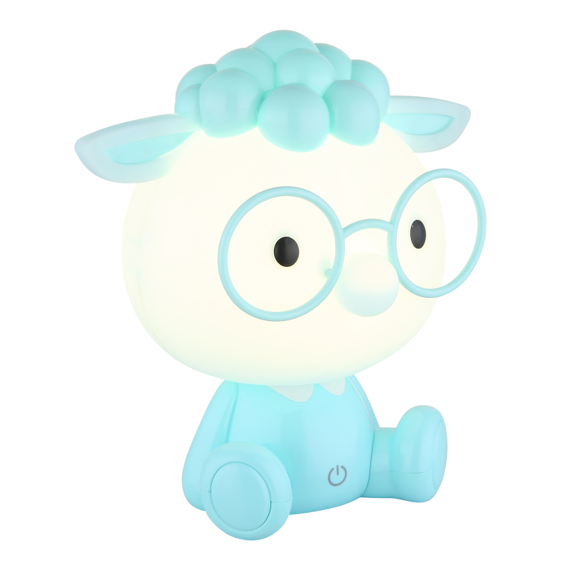 21760B SHEEPY zila, uzlādējama LED lampa 1W 48llm/...