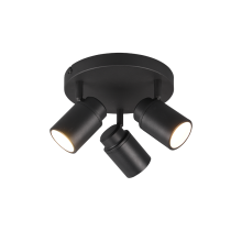 880430332 ANGELO Светильник черный, 3xGU10 H150mm D200mm IP44 TRIO