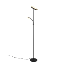 R47842132 Торшер SPECTER черный LED17W1900лм, 2700-4000-6500К, 4.5Вт 450лм DIMM H1780мм D250мм TRIO