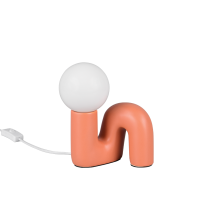 R56821040  QUINN Настольная лампа, абрикосовый цвет, 1xG9 H215mm TRIO