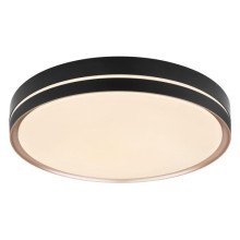 41759-40 Светильник черный с пультом LED 40W 1850Lm. 2700-6500K D485 H80 DIM GLOBO