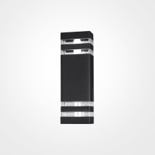 O578WL-02B Настенный светильник для наружного освещения черный 2xE27 H330mm 110x65mm IP54 Maytoni