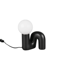 R56821002  QUINN Настольная лампа , черный цвет, 1xG9 H215mm TRIO