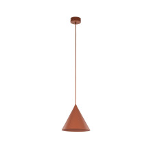10076 CONO Люстра, красный металл 1xE27 В1400мм Г190мм TK LIGHTING