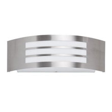 32094 Уличный светильник stainless steel, plastic 1xE27 100x320x90mm IP44 GLOBO