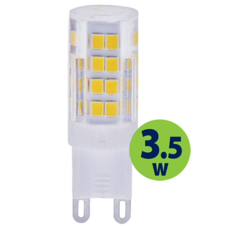 21057 LED SPULDZE PL-G9 3W 350lm 360* G9 3000K 16X...