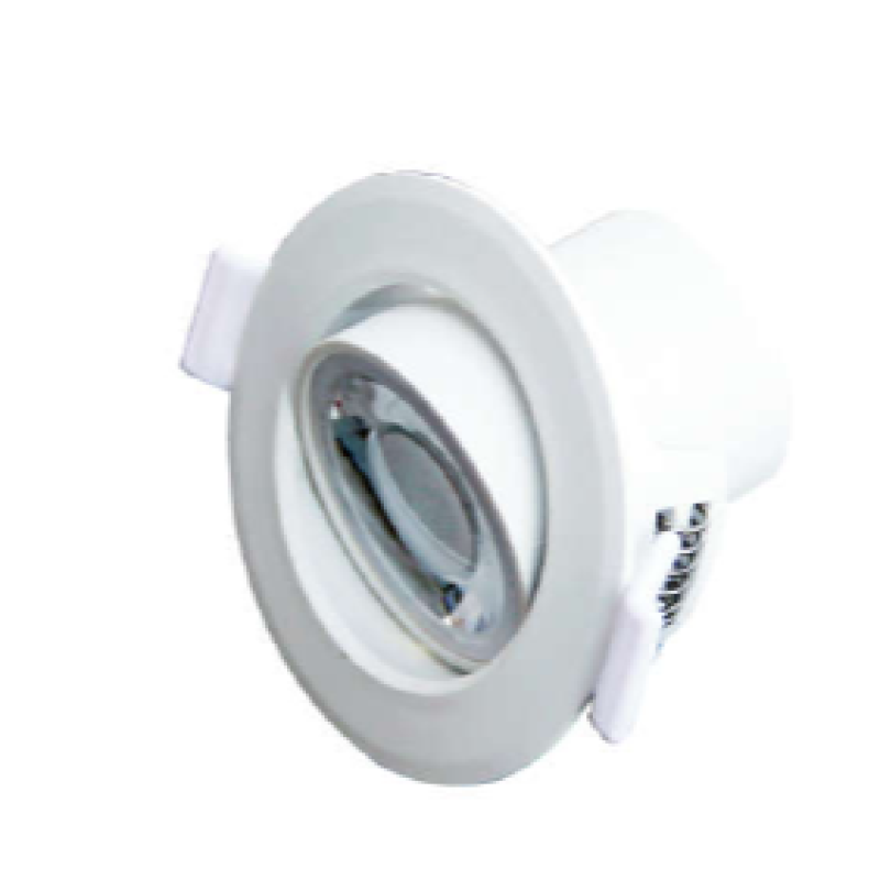 94117 LED Iebūvējamais gaismeklis, balts 8W 3000K ...