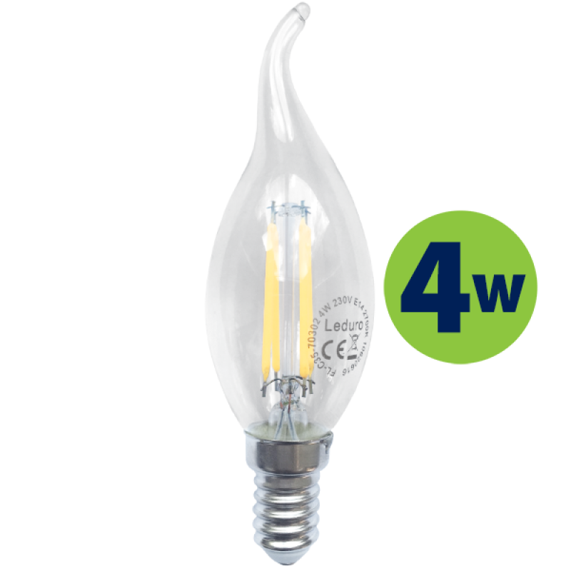 70312 (70302) C35 LED FILAMENT ar liesmu LED FL-C3...