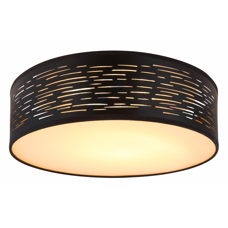 15342D1 TUNNO Plafons, melns/zelts LED 20W 1700lm ...