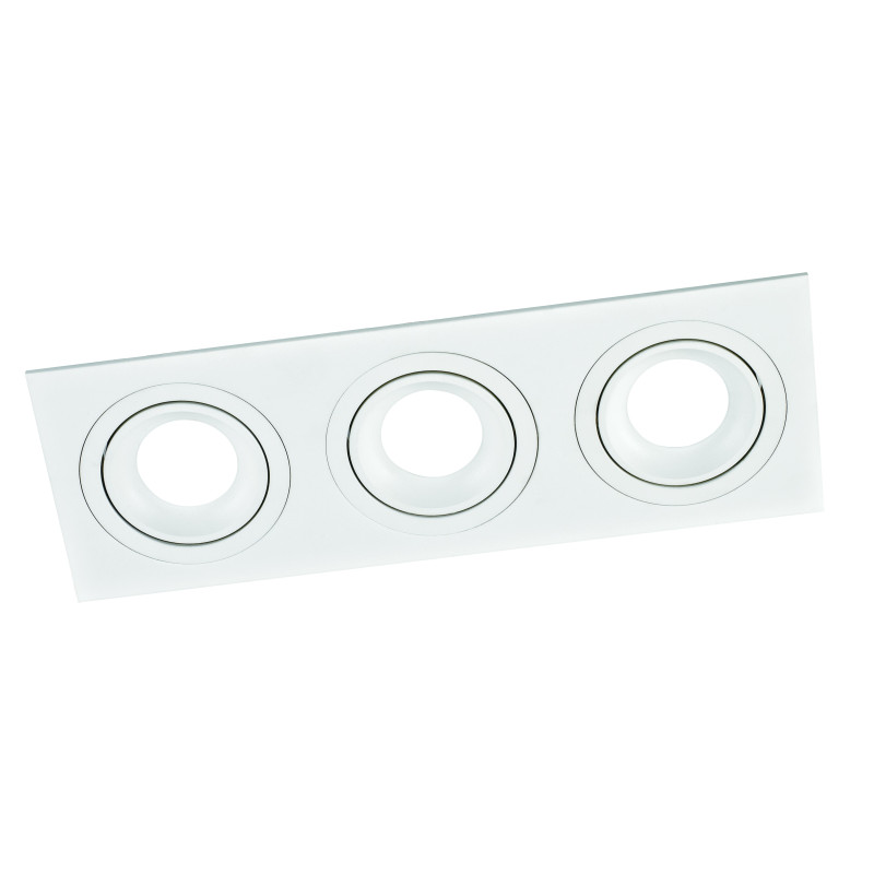 SQUARE 3 PL-SQW3-80006 iebūv. gaismeklis balts 3x ...