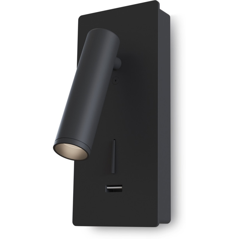C041WL-L3B3K MIRAX, Sienas lampa ar slēdzi ar USB,...