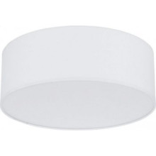 1086 RONDO Плафон белые, ткань 4хЕ27 D450mm H150mm IP20 TK LIGHTING