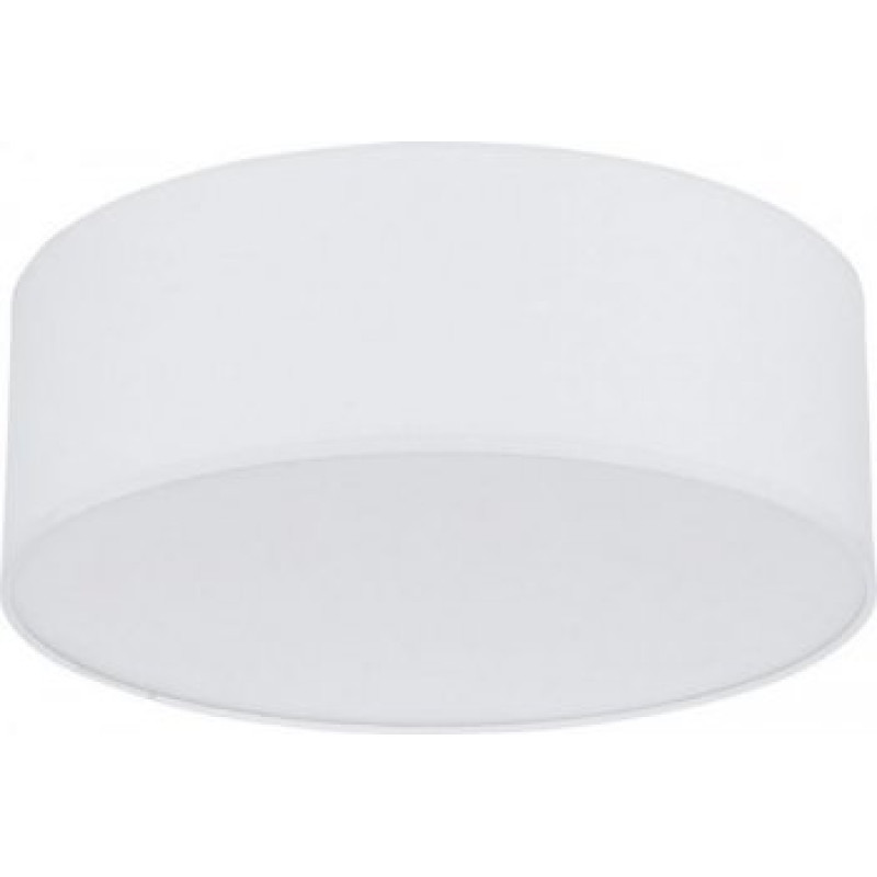 1086 (1580 ) Rondo Plafons balts audums 4xE27 D450...