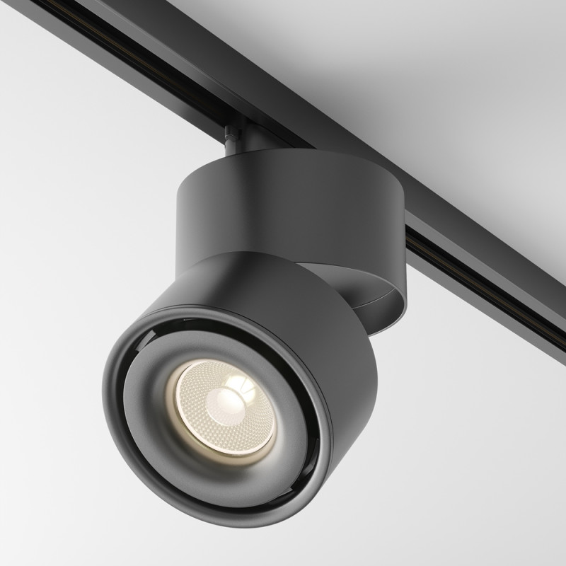 VESTA TR084-1-15W3K-B Yin, sliežu gaismeklis 1F LED 15W 950 Lm 3000K 24* D100mm H137mm Maytoni