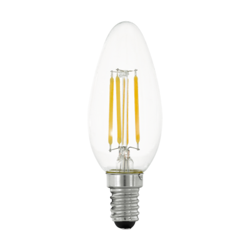 11753 LED FILAMENT E14 C35 4W 470Lm STEP DIM (100%...