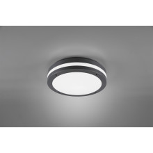 R62151142 Светильник KENDAL антрацитовый, LED 11 Вт 1180 лм, 3000 К D300 мм H90 мм IP54 TRIO