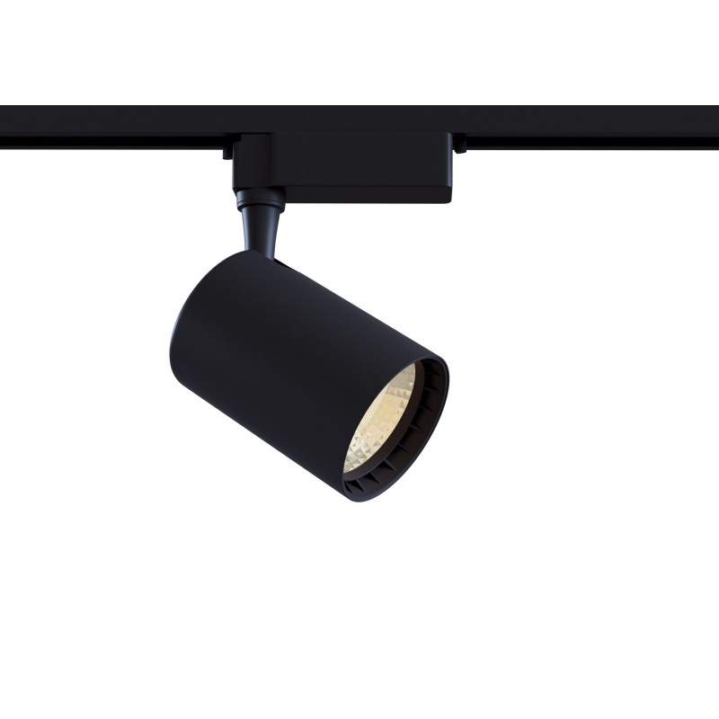 VESTA Prožektors sliedei, melns LED 6W 450lm 3000K