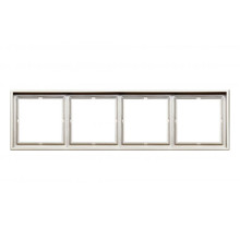 K14-445-04 M/CH 4-местный Рамка LIREGUS MODERN/CHAMPANESE