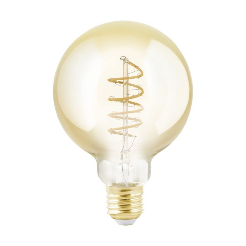 110081 (11877) LED Spuldze AMBER E27 4W 245lm 2200...
