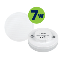 Лампочка GX53 LED 7W 600lm 3000K >120* 220-240V LEDURO