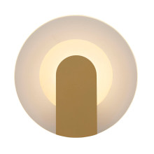 95410GO Target, настенный светильник, цвет «песочное золото», LED 7Вт, 870лм, 3000K, D230 мм, IP20,