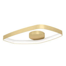 9000916 VALLEROSA Лампа, цвет латуни LED25.2W 3000Lm 3000K H75 L580x335mm DIMM IP20 EGLO