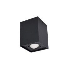 Спот, черный металл  96X96mm H125mm