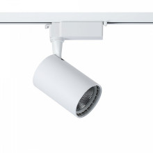 VESTA TR003-1-10W3K-S-W Прожектор для 1F-трека, белый LED 10W 850Lm 3000K H147 D78mm (VESTA) M