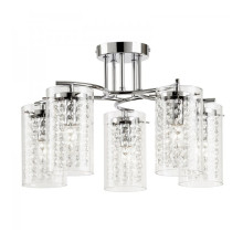 ALDA-5CH Alda 5 Люстра хром с хрусталём  5xE14 D470 LIGHTING BRANDS ENDON