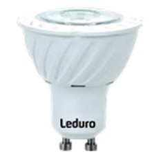 21202 PAR16 СВЕТОДИОДНАЯ ЛАМПОЧКА 5Вт 60* GU10 400Лм 3000К 220-240В LEDURO