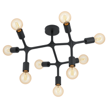 98318 BOCADELLA Люстра, черный 9xE27 D640 H365 EGLO