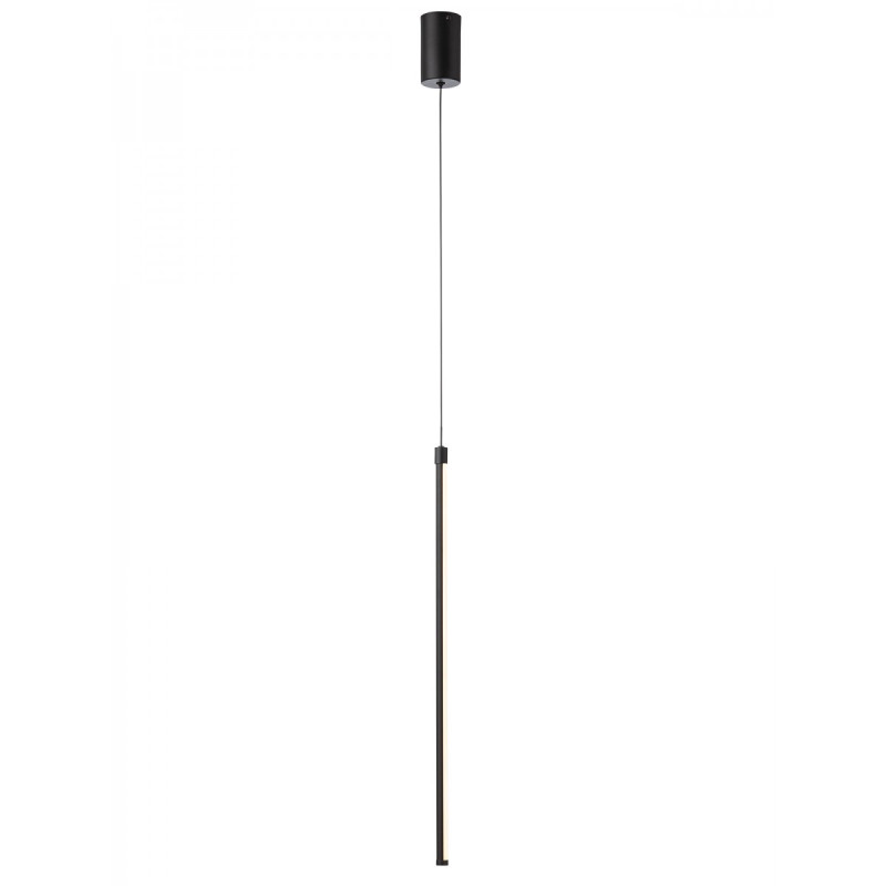 01-3116 TABOO Lustra melna LED 9W 1061lm(658lm) 3000K H700-2110mm D18-60mm SMAR