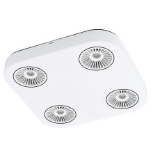 94178 MONTALE Светильник, белый, LED 4x5.4W 2040Lm 3000K 285x285 H55mm EGLO