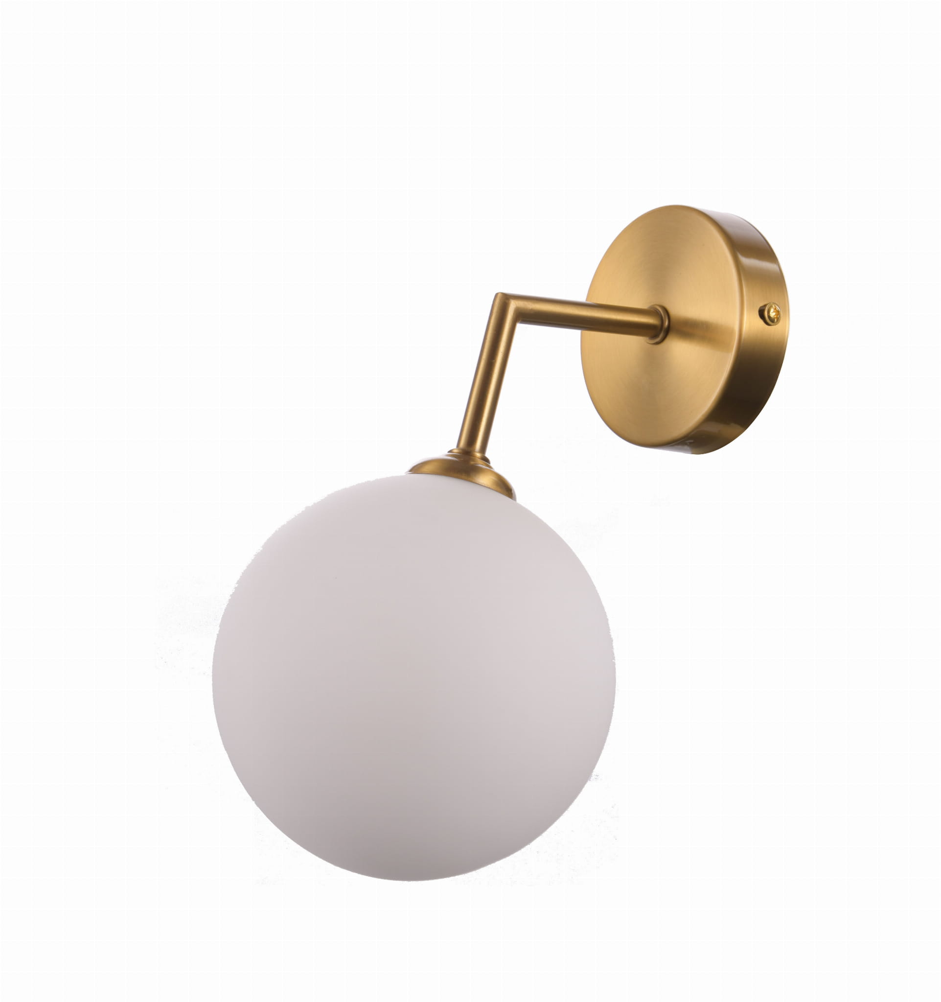 LP-002/1W Dorado bra zelta/stikls balts(120mm) 1xG...
