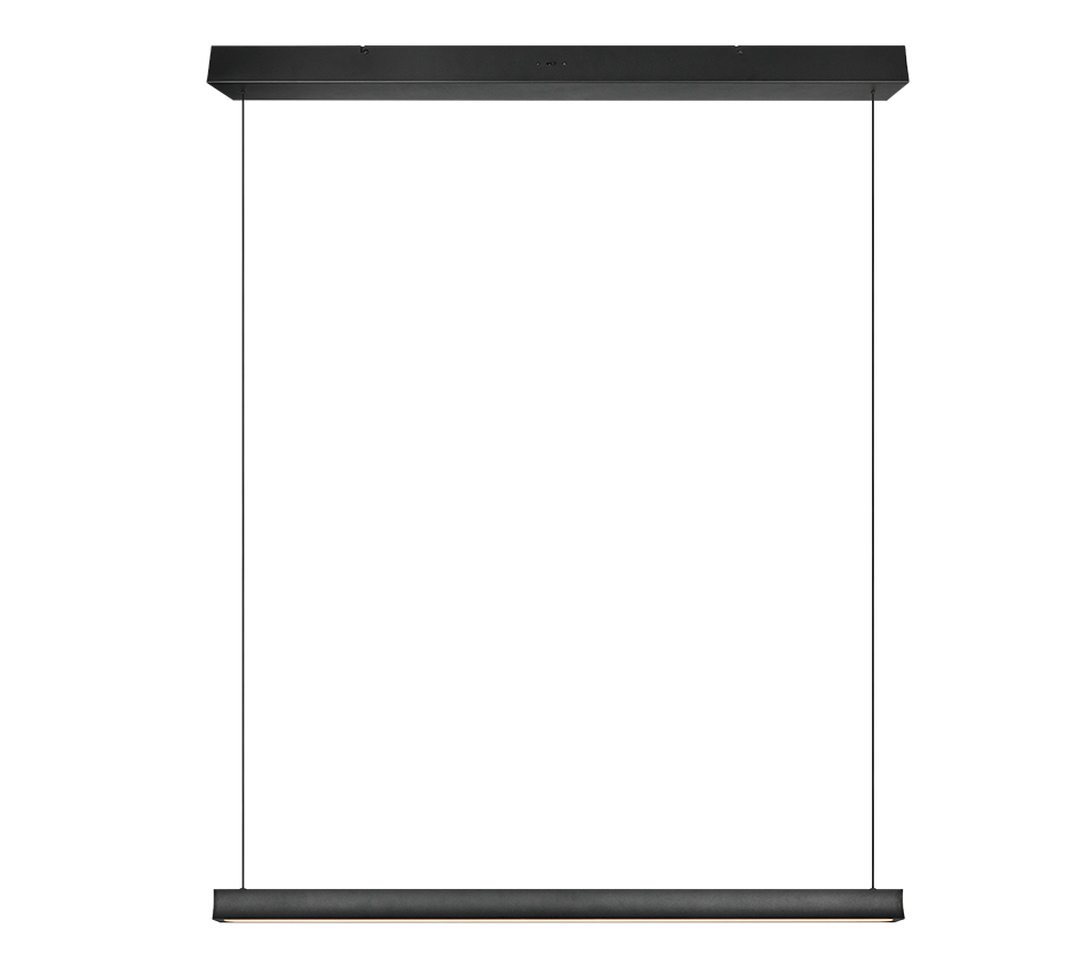 347910132 WALLACE Черный светодиодный светильник LED29W 3500Lm 2300/3000/4000K LIFT 200-2000mm