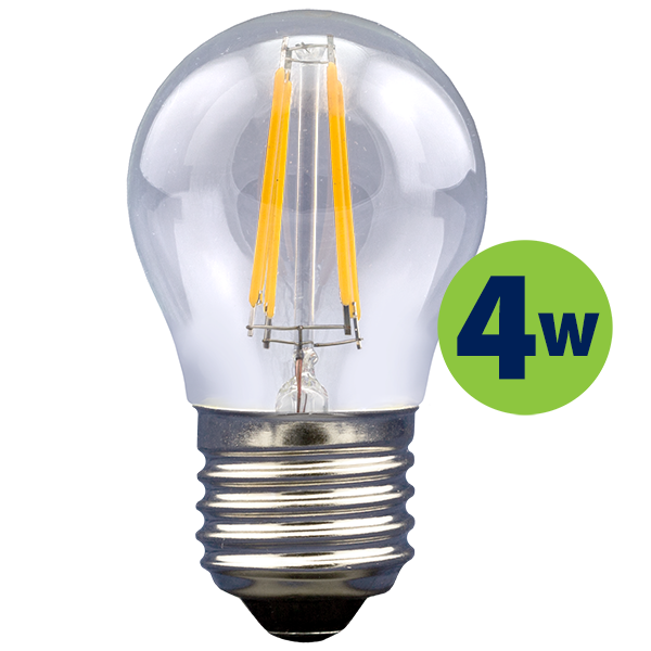 70212 (70202) G45 LED FILAMENT FL-G45 4W 400lm 360...