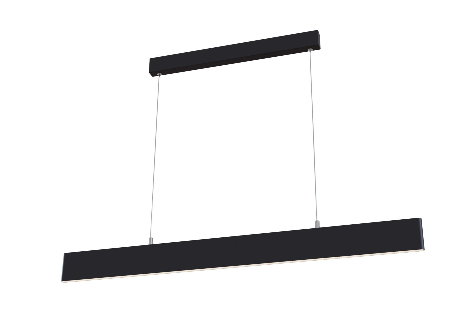 P010PL-L30B Люстра, чёрная LED 30W 1750lm 3000K H200/1000 1185x40 Maytoni