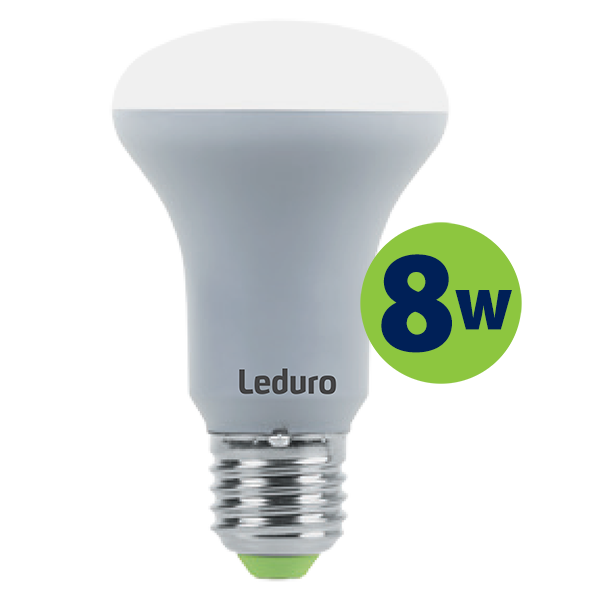Лампочка R63 LED E27 8W 550lm 3000K 180* 220-240V LEDURO