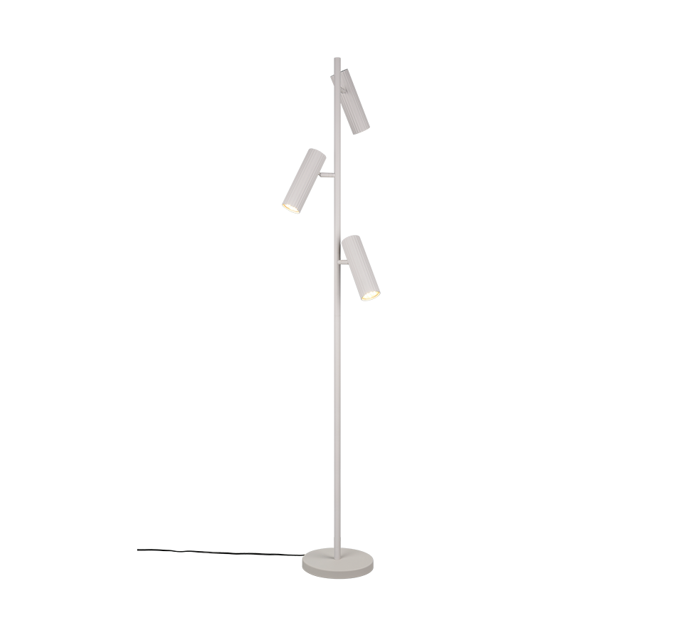 467700376 SOKA Stāvlampa, metāls silti pelēkā krāsā 3xGU10 H150mm 37mm IP20 TRIO