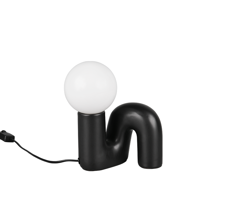 R56821002  QUINN Настольная лампа , черный цвет, 1xG9 H215mm TRIO