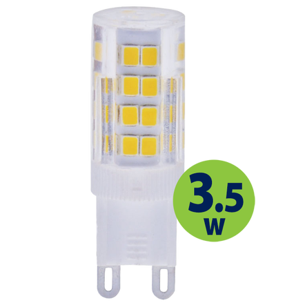 21057 LED SPULDZE PL-G9 3W 350lm 360* G9 3000K 16X...