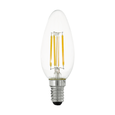 11753 LED FILAMENT E14 C35 4W 470Lm STEP DIM (100%/50%/25%) EGLO