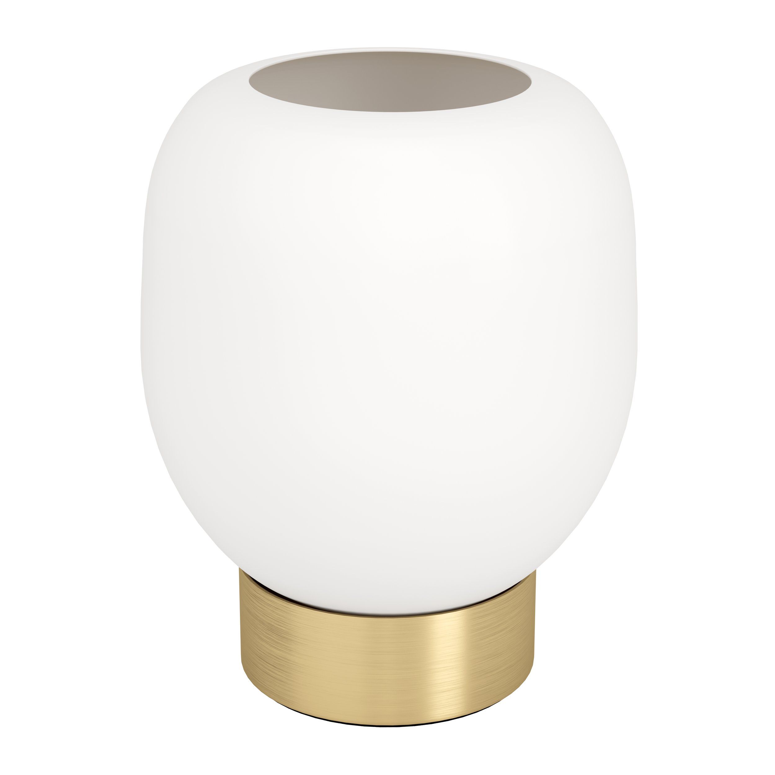900307 MANZANARES Galda lampa, mat.zelts ,matēti balts stikla kupols 1xE27 H180mm D145mm  EGLO