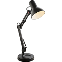 24880 Лампа настольная черная H590 1x40W E27 GLOBO 24880 Лампа настольная черная H590 1x40W E27 GLOBO